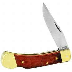 Schrade Messen Schrade Smokey Lock Back with Leather Sheath