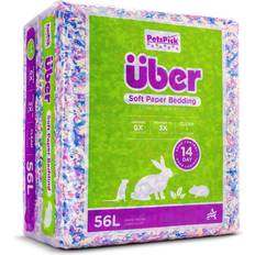 Papirstrøelse PETSPICK Uber Soft Paper Pet Bedding for Small Animals Confetti Multicolored