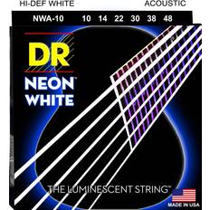 DR DR Strings HI-DEF NEON Acoustic Guitar Strings (NWA-10)