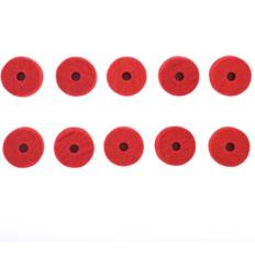 Ahead Red Wool Cymbal Felts 10 Pack