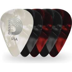D'Addario Classic Pearl Celluloid Gauge Assortment, 25 Pack 1CAPX-25