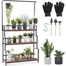 Outdoor Planter Boxes CENZEN Hanging Plant Stand Plant Shelf Flower