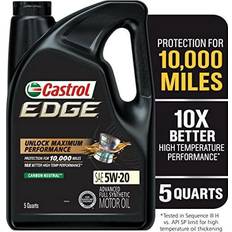 Car Fluids & Chemicals Castrol 03083 Edge 5W-20 Advanced Full Synthetic Motor Oil