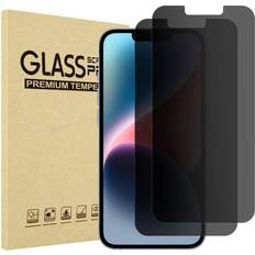 Privacy Screen Protector for iPhone 13/13 Pro/14 2-Pack