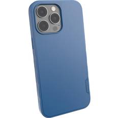Smartish Smartish iPhone 14 Pro Max Slim Case Gripmunk Compatible with MagSafe [Lightweight Protective] Thin Grip Cover with Microfiber Lining Blues on The Green