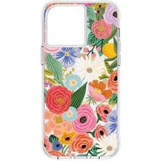 Case-Mate Rifle Paper Antimicrobial Hardshell Case with MagSafe for Apple iPhone 14 Pro Max Garden Party Blush