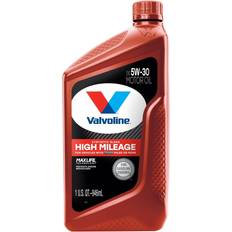 5w 30 oil Valvoline High Mileage 5W-30 Motor Oil 0.25gal