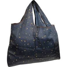 Wrapables Eco-Friendly Large Nylon Reusable Shopping Bag Moon & Stars