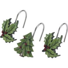 Shower Curtain Hooks Spode Tree Tartan Christmas Hooks