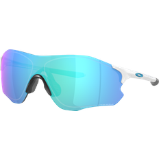 Oakley Solbriller på tilbud Oakley Evzero Path Asian Fit Sunglasses - Polished White