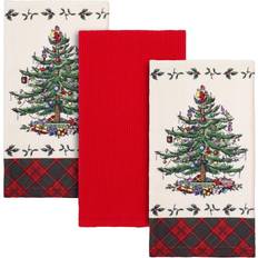 Beige Kitchen Towels Spode Tree Tartan Set Kitchen Towel Multicolor, Beige