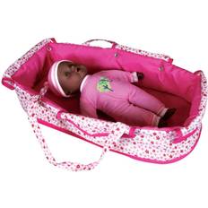 Lissi Dolls Deluxe Doll Pram with African American Baby Doll