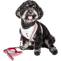 Dog harness and leash Petlife 'Spawling' Adjustable Dog Harness Leash with Fashion