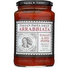 Cucina And Amore Arrabbiata Italian Pasta Sauce Tomato Pepper 16.8