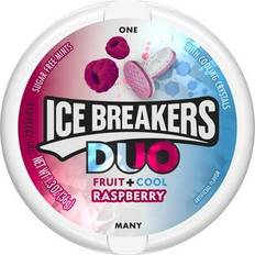 Confectionery & Cookies Ice Breakers Duo Fruit + Cool Raspberry Sugar Free Mints