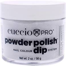 Dipping powders Cuccio Pro Powder Polish Nail Colour Dip System - Platinum Silver Glitter 1.6 Nail