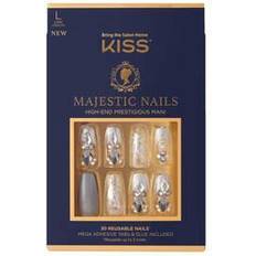 Nagelprodukter Kiss Majestic Nails High-End Manicure ‘My Jewelry’ 30 Count