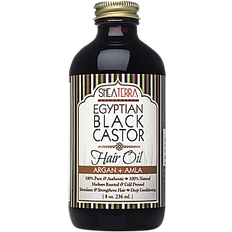 Hair oils for growth Terra Organics Egyptian Black Castor Oil for Hair Growth Original Natural Treatment