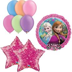 Birthdays Animal & Character Balloons Disney Frozen Birthday Party Singing Balloon Kit Bouquet