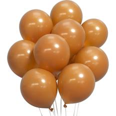 Tan Brown Balloons 12 Inch 50 Pack Retro Cocoa Balloons Baby Shower Balloon Wedding Bridal Shower Birthday Neutral Jungle Party Decorations