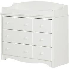 Grooming & Bathing South Shore Angel Changing Table with Removable Rim