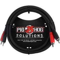 Cables Pig Hog Hog Solutions Dual Cable Rca To Rca 6 Ft.