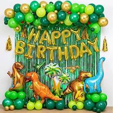 Latex Balloons Dinosaur Birthday Party Kit