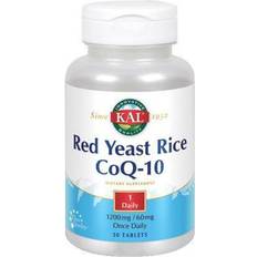 Vitamins & Supplements Kal Yeast Rice CoQ10 30