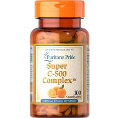 Vitaminer & Kosttilskud Puritan's Pride Vitamin C-500 Complex 100 Coated Caplets