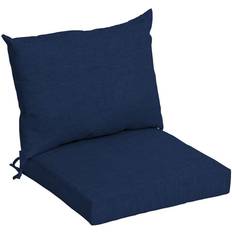 Arden Selections Outdoor Pillow Chair Cushions Blue