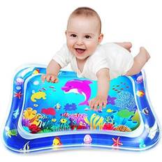 Play Mats on sale ZMLM RMJOY Baby Tummy-Time Water Mat Infant Water Play Mat Sensory Water Playmat Pad for 3 6 9 Months Newborn Toddler Boys Girls Kids Perfect Indoor Activity Centers Fun Game Gift