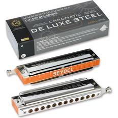 Seydel Chromatic Deluxe Steel Solo Harmonica D