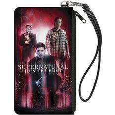 Wallet Zip Pouch Supernatural Join the Hunt Crowley Dean Sam Group Pose