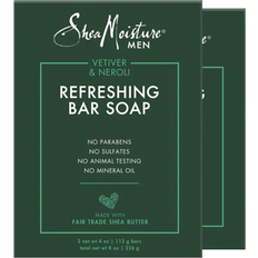 SheaMoisture Men Vetiver & Neroli Refreshing Bar Soap Cleanser 1