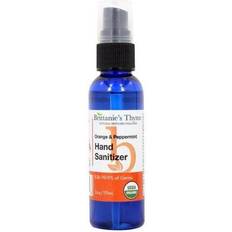 Liquid Hand Sanitisers Thyme Organic Hand Sanitizer Orange & Peppermint 2 oz 59ml