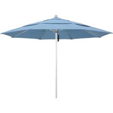 Silver Parasols ALTO118002-5410-DWV 11' Venture Series Commercial Patio Umbrella With Silver