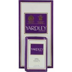 Yardley April Violets Luxury Soaps 3x Each/FN215208/3.5 oz/women/