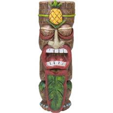 Garden Decorations Northlight 16 Solar Lighted Polynesian Garden Tiki Statue