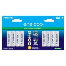 Eneloop aa rechargeable batteries Sanyo Panasonic eneloop AA Rechargeable Ni-MH Batteries (2000mAh, Pack of 16) BK-3MCCA16FA