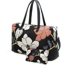 Jadyn Jadyn Luna 37L Weekender and Travel Bag for Women (Magnolia Black)