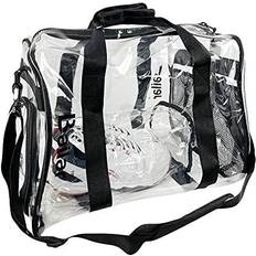 Transparent Duffel Bags & Sport Bags Clear Duffel Bag With Shoes Compartment