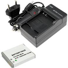 Batteries & Chargers Vivitar NB-6L/NB-6LH Battery (2 PACK) and Charger Kit for CANON PowerShot Cameras