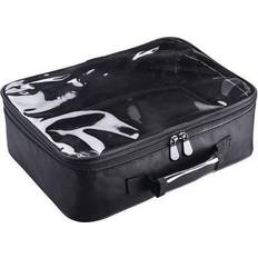 Bags Byootique 420D Clear Nylon Makeup Travel Toiletry Bag Portable Cosmetic Organizer L