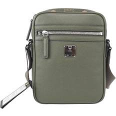 MCM Havskildpadde Læder Crossbody Taske - Grøn