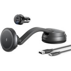 Anker powerwave Anker PowerWave MagGo Magnetic Car Charging Mount Black Black