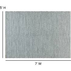 Carpets & Rugs Flash Furniture Abbott Diamond Pattern Gray