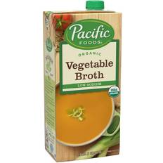 Best Broth & Stock Pacific Foods Gluten Free Organic Low Sodium Vegetable Broth