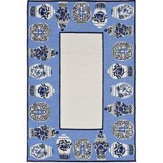 Entrance Mats Liora Manne Frontporch Ginger Jars Blue