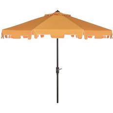 Safavieh PAT8000F Uv Resistant Zimmerman Market Push Umbrella