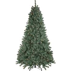 PVC Interior Details Northlight Colorado Blue Spruce Green Christmas Tree 90"